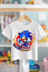 KİRPİ SONİC SEGA | PREMIUM KALİTE ÇOCUK TİŞÖRTÜ